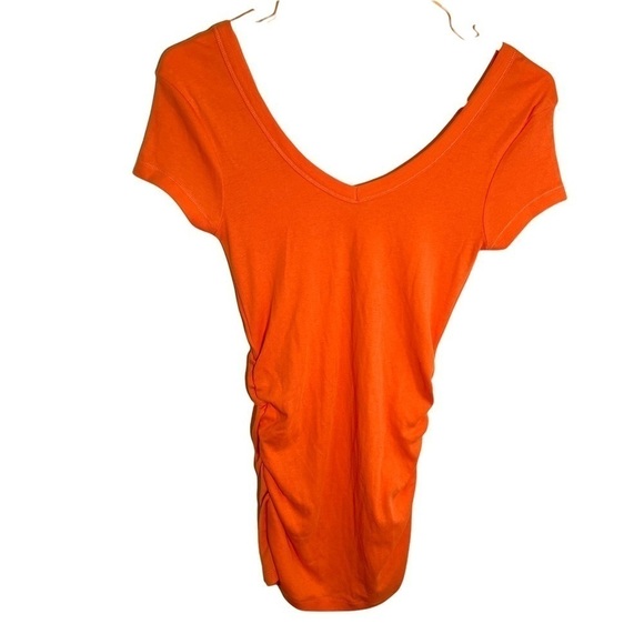 Tee Shop V-Neck Mini T-Shirt Dress Light Pink - Picture 1 of 10